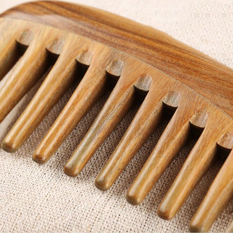 Brazilian green sandalwood comb