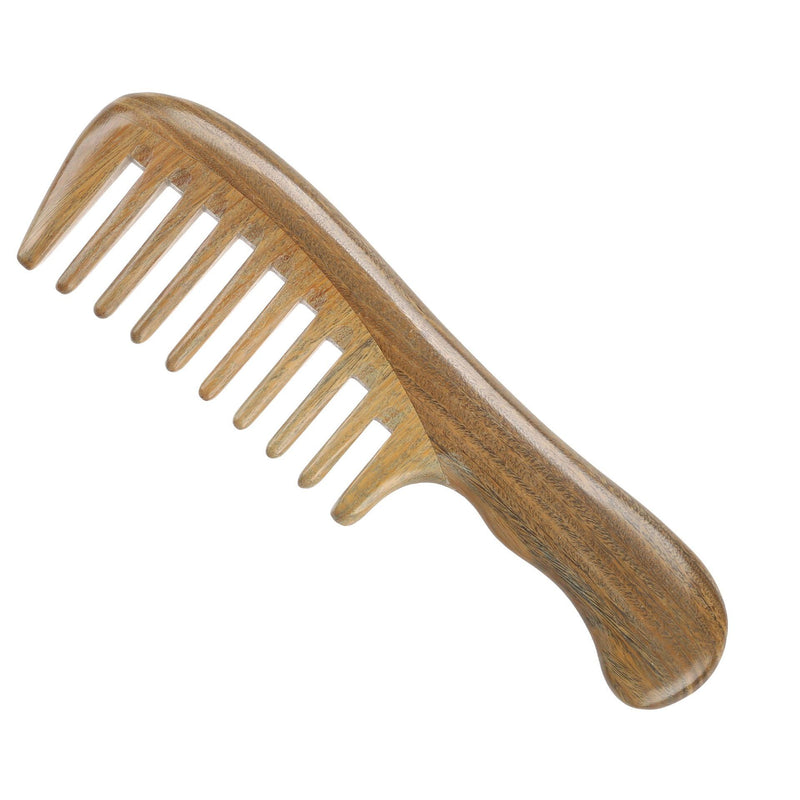 Brazilian green sandalwood comb