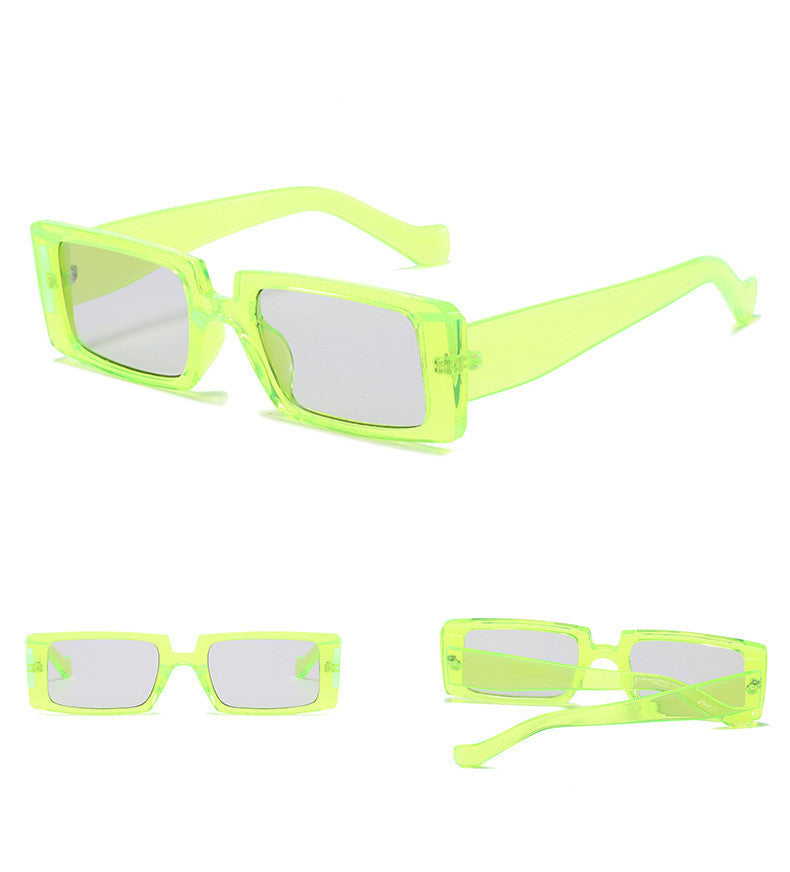 New Style Square Sunglasses European And American Personality Square Glasses