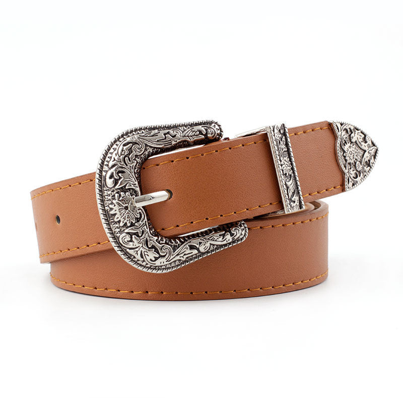 Retro Casual Belt All-Match Trend Belt Women