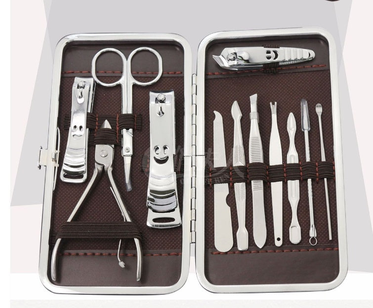 Spot wholesale Nail Manicure Kit nail scissors Manicure 12 piece Nail Clipper Set