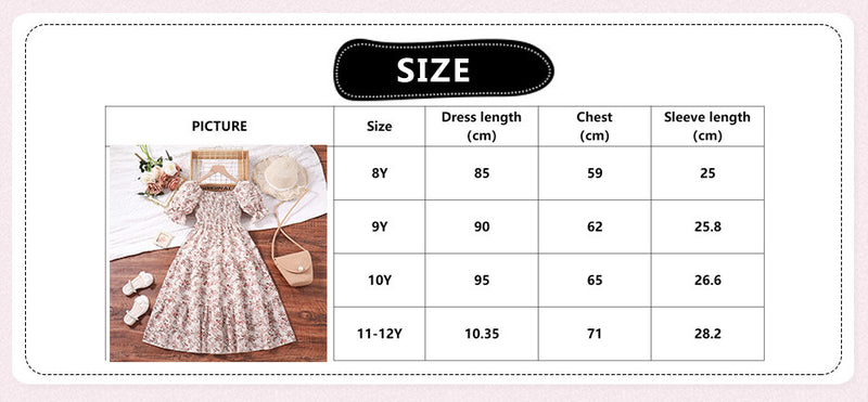 Medium And Large Children's Clothing European And American Girls Dress Western Princess Style