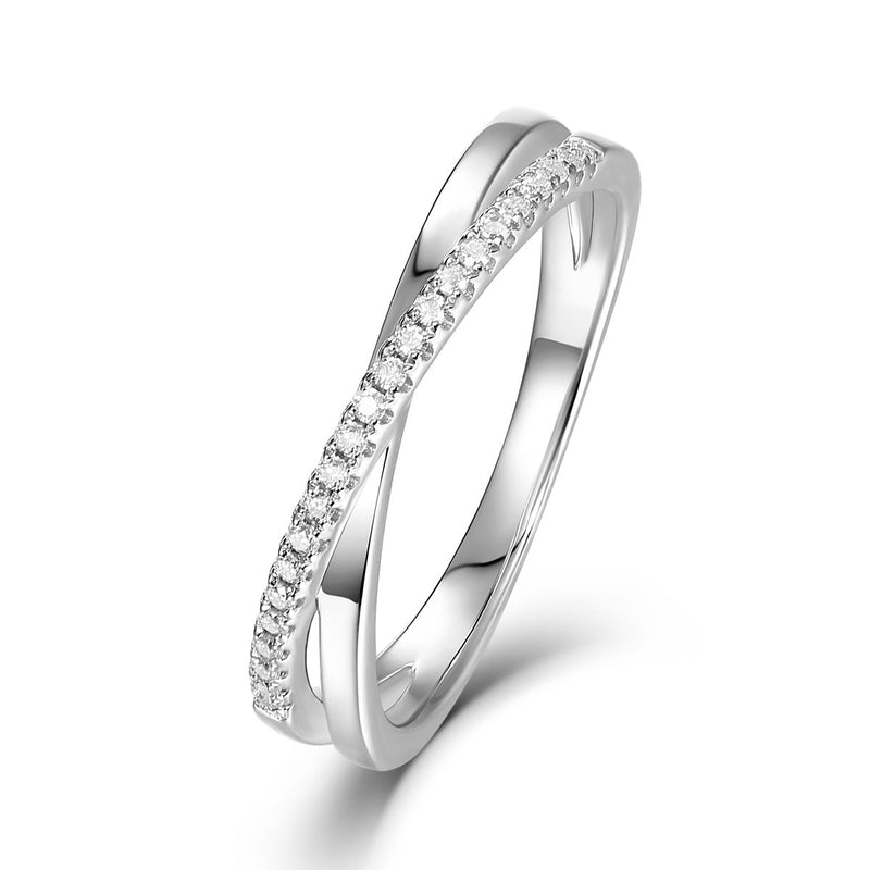 Luxury Moissanite Little Finger Ring