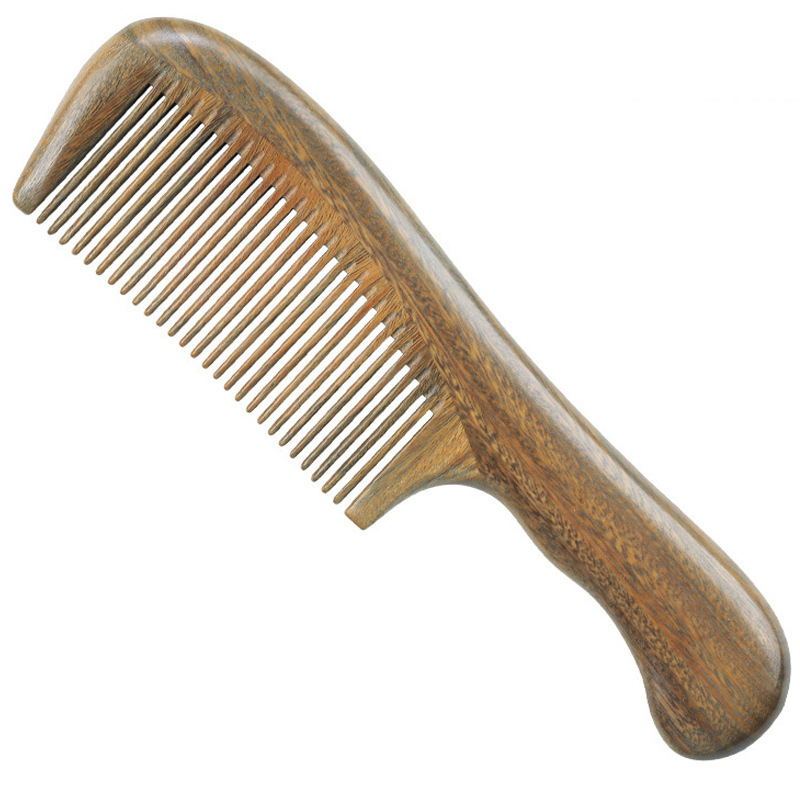 Brazilian green sandalwood comb