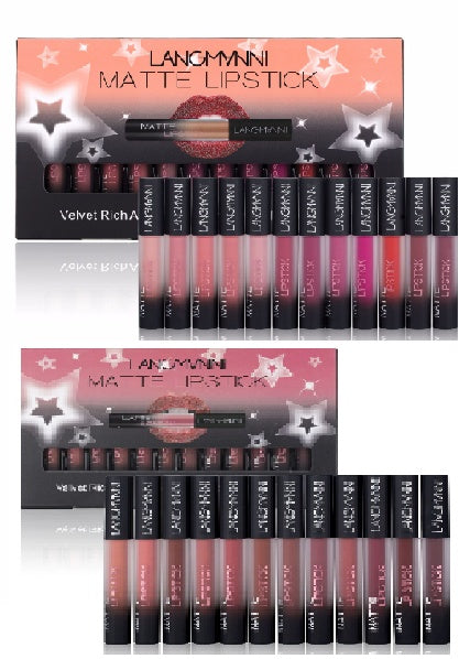 Matte Lipstick Waterproof Long-lasting Velvet Lipstick Set