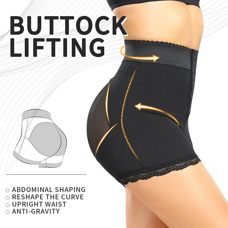 Shaping Breasted Mid-waist Hip Lifting Abdominal Pants