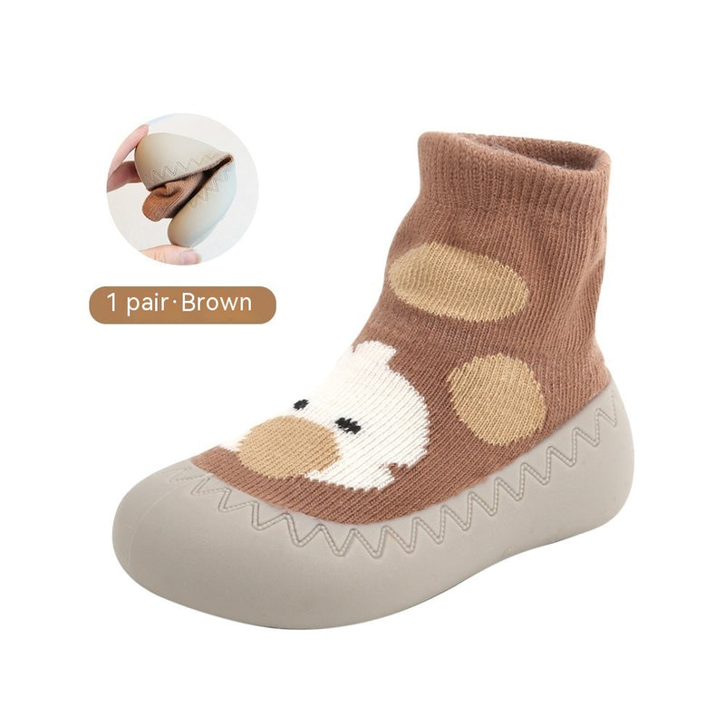 Newborn Non-slip Partition Sandal Thin Room Socks