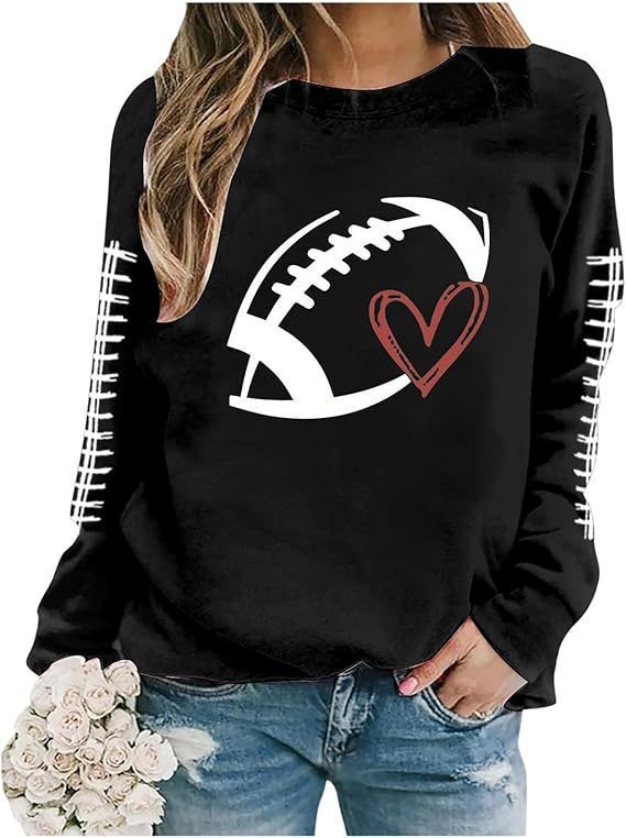 Women's Sweatshirt Baseball Uniform Printed Long-sleeved Sweater Sweatshirt