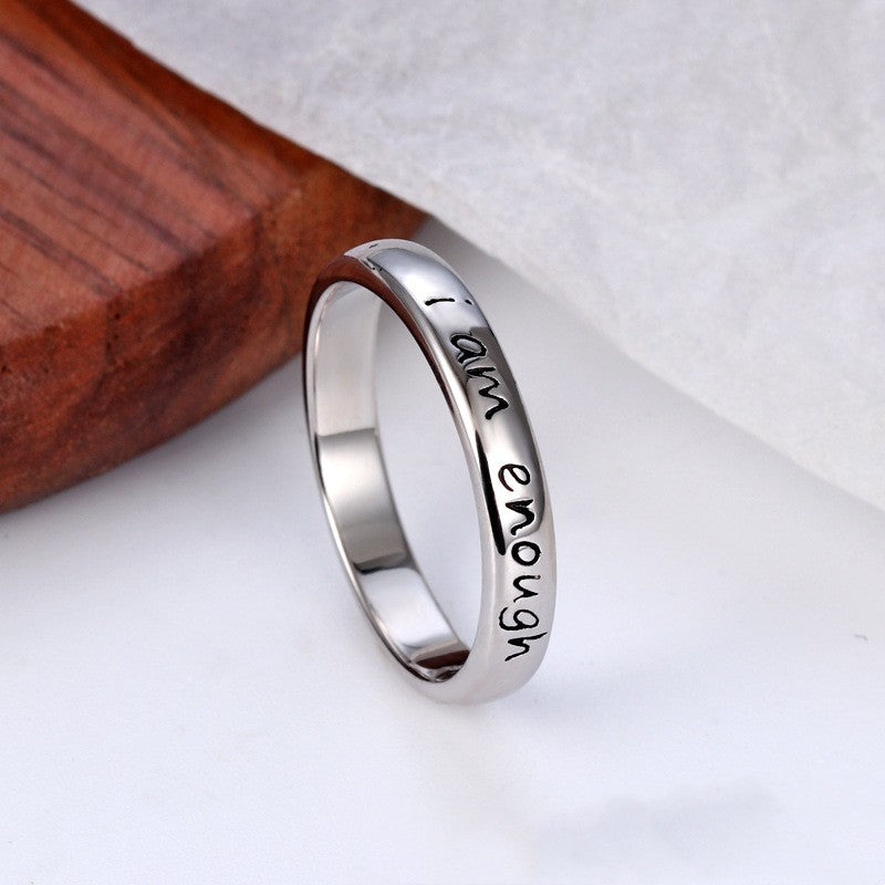 Simple Fashion European And American Style Forefinger Ring