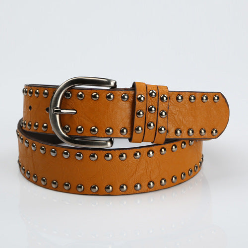 Women Belt Punk Style All Match Fashion