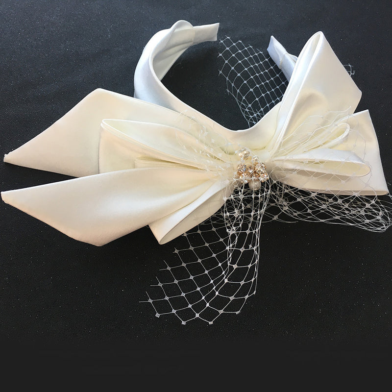 Women's Fashion Bridal Wedding Satin Headband