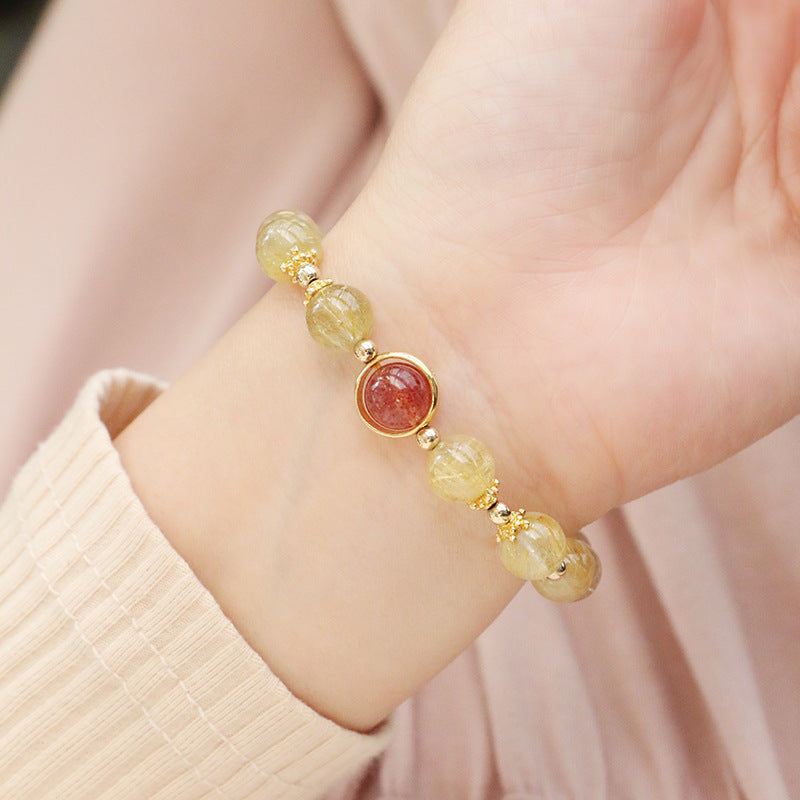 Brazilian citrine bracelet