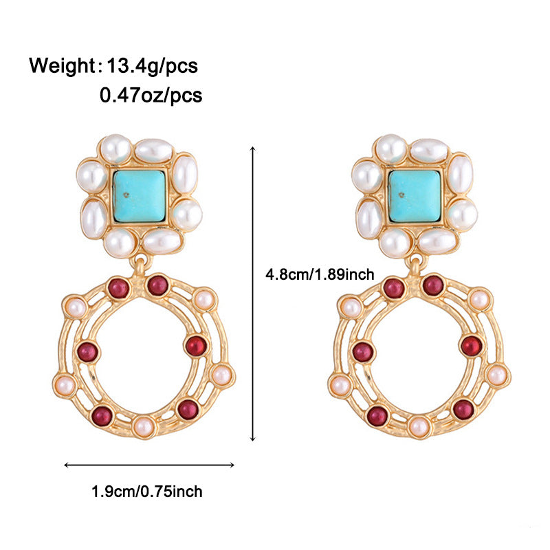 European And American Fashion Antique Style Earrings Fashion Design Popular