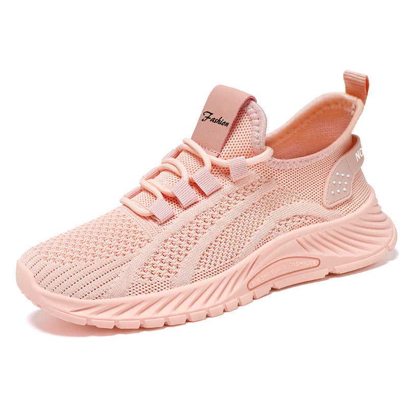 Women's Summer Fashion Casual Flyknit Breathable Sneaker