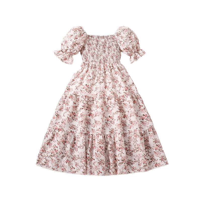 Medium And Large Children's Clothing European And American Girls Dress Western Princess Style