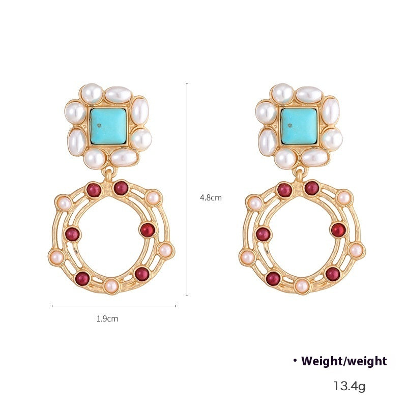 European And American Fashion Antique Style Earrings Fashion Design Popular