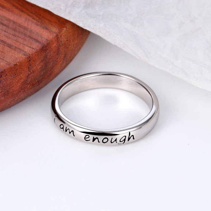 Simple Fashion European And American Style Forefinger Ring