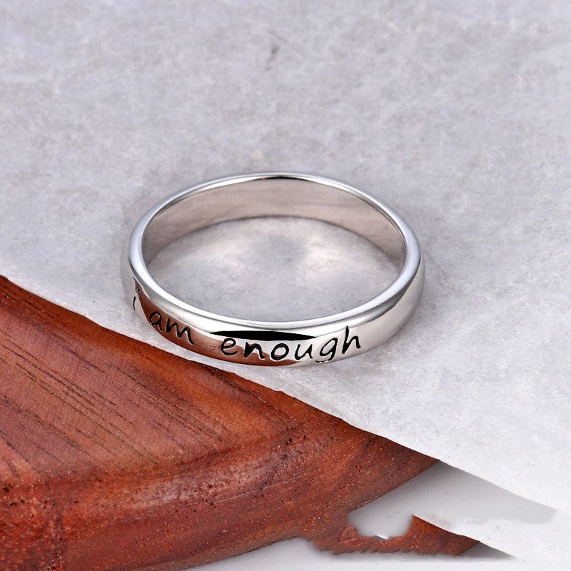 Simple Fashion European And American Style Forefinger Ring